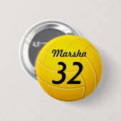 Volleyball Button (Vorne & Hinten)