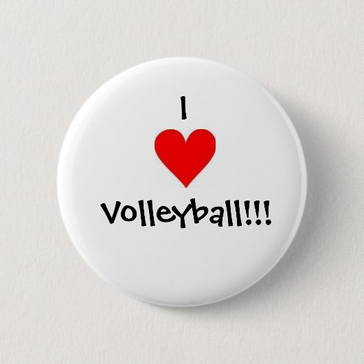 Volleyball Button (Vorderseite)
