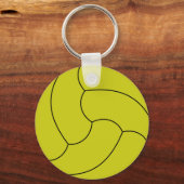 Volleyball Button Schlüsselanhänger (Vorderseite)