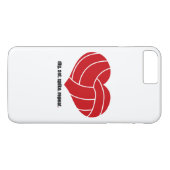 Volleyball Case-Mate iPhone Hülle (Rückseite (Horizontal))