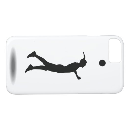 Volleyball Case-Mate iPhone Hülle (Rückseite (Horizontal))