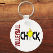 Volleyball Chick 1 Schlüsselanhänger (Vorderseite)