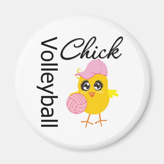 Volleyball Chick Magnet (Vorne)