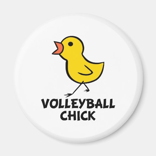 Volleyball Chick Magnet (Vorne)