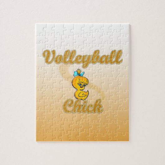 Volleyball Chick Puzzle (Vertikal)
