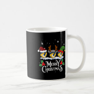 Volleyball Christmas Buffalo Kariert Pajama Xmas Kaffeetasse