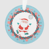 Volleyball Christmas Collectif Ornament (Vorderseite)