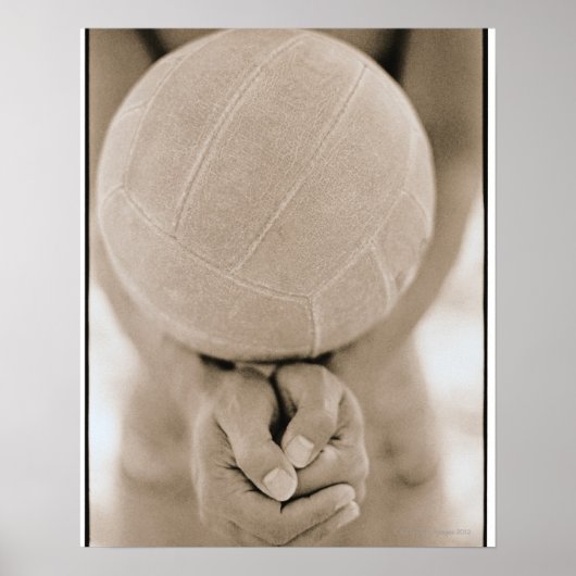Volleyball Close-Up Poster (Vorne)