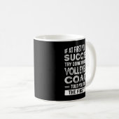 Volleyball Coach Geschenk Funny Danke, Geschenk Kaffeetasse (VorderseiteRechts)