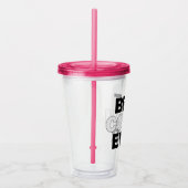 Volleyball Coach ist der beste Trainer für Spaß be Acryltrinkbecher (Rechts)