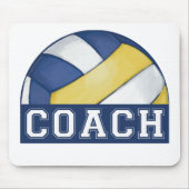 Volleyball Coach Mousepad (Vorne)