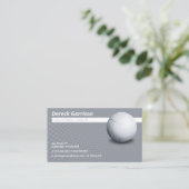 Volleyball Coach | Übungsstunden Visitenkarte (Stehend Vorderseite)