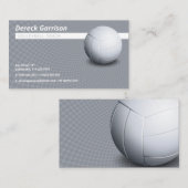 Volleyball Coach | Übungsstunden Visitenkarte (Vorne/Hinten)