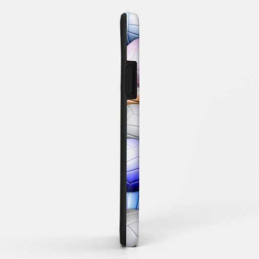 Volleyball-Collage Case-Mate iPhone Hülle (Hinten/Rechts)