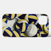 Volleyball-Collage Case-Mate iPhone Hülle (Rückseite (Horizontal))
