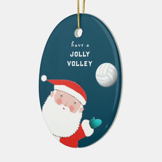 Volleyball Collectible Keramik Ornament (Links)