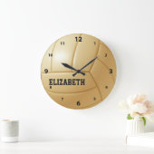 Volleyball Custom Ball Wall Uhr (Zuhause)