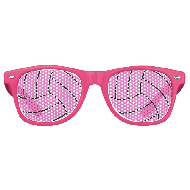 Volleyball Custom Color Party Shades Sonnenbrille (Vorderseite)