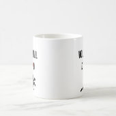 Volleyball Dad (Female Athlete) Kaffeetasse (Mittel)