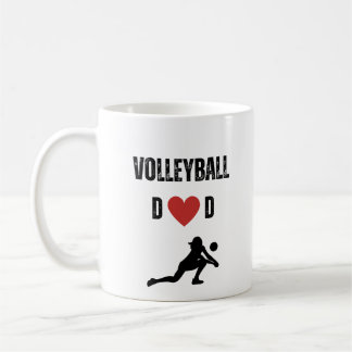 Volleyball Dad (Female Athlete) Kaffeetasse