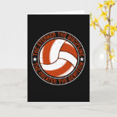 Volleyball - Der Sterner der Disziplin Karte (Gelbe Blume)