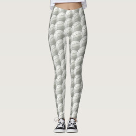 Volleyball-Design überall in Print-Leggings Leggings