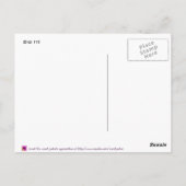 Volleyball Dig It Postkarte (Rückseite)