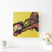 Volleyball DIGG - Wanduhr (Zuhause)