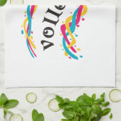 Volleyball-Drehungen Handtuch (Gefaltet)