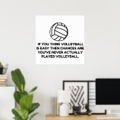 VOLLEYBALL EASY POSTER (Heimbüro)