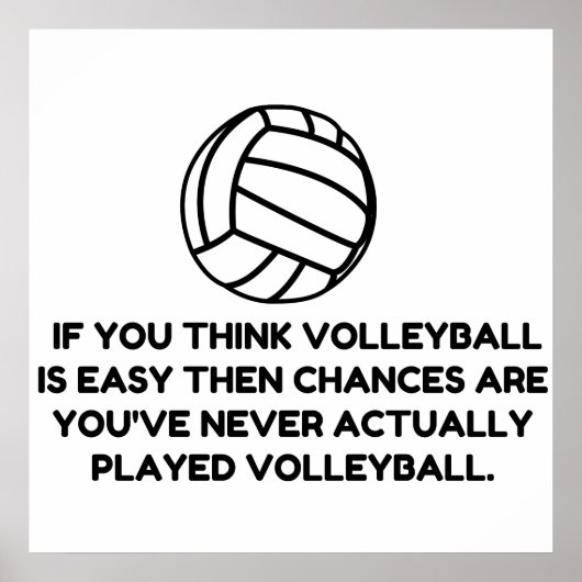 VOLLEYBALL EASY POSTER (Vorne)