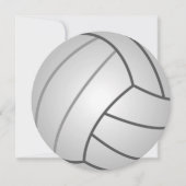 Volleyball Einladung (Vorderseite)