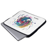 Volleyball Electronics Bag by Emma & Evan Laptopschutzhülle (Vorne Knopf)