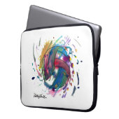 Volleyball Electronics Bag by Emma & Evan Laptopschutzhülle (Vorderseite Links)