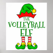 Volleyball Elf Poster (Vorne)
