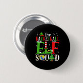 Volleyball Elf Squad Matching Volleyball Playa Button (Vorne & Hinten)