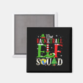 Volleyball Elf Squad Matching Volleyball Playa Magnet (Vorderseite/Rückseite)