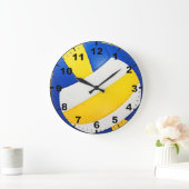 "Volleyball" Entwurfs-Wanduhren Große Wanduhr (Zuhause)