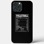 Volleyball Ernährung Fakten Frauen Männer Spieler Case-Mate iPhone Hülle (Rückseite)