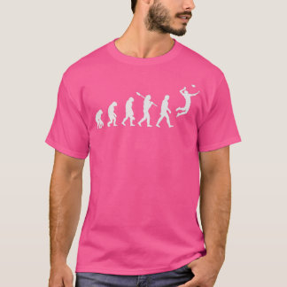 Volleyball Evolution Funny Volleyball Team T-Shirt