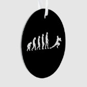 Volleyball-Evolution Ornament (Vorderseite)
