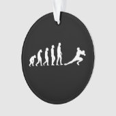 Volleyball-Evolution Ornament (Vorderseite)