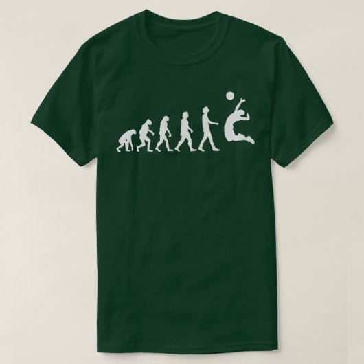 Volleyball Evolution T-Shirt (Design vorne)