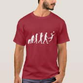 Volleyball-Evolutions-Spitze der Männer T - Shirt (Vorderseite)