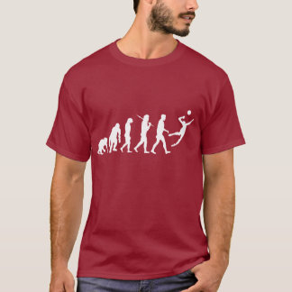 Volleyball-Evolutions-Spitze der Männer T - Shirt
