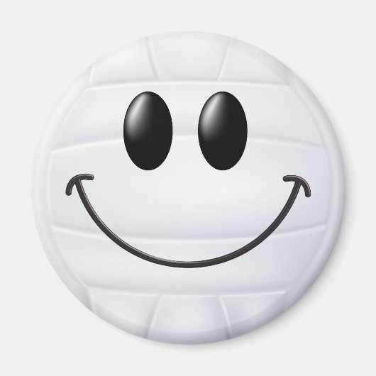 Volleyball Face.png Magnet (Vorne)
