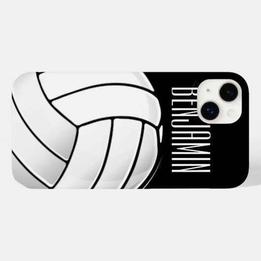 Volleyball Fan Case-Mate iPhone Hülle (Rückseite (Horizontal))