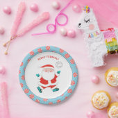 Volleyball-Feiertag Pappteller (Party)