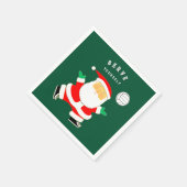 Volleyball-Feiertag Serviette (Ecke)