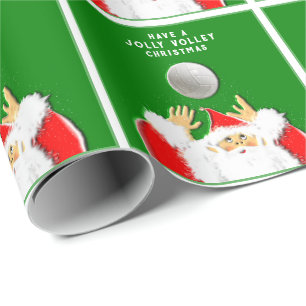 Volleyball-Feiertagsgeschenk Geschenkpapier